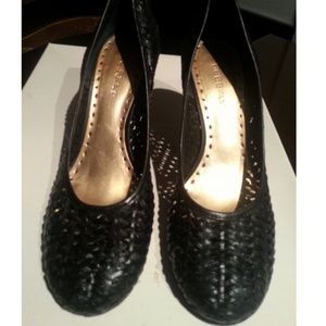 BCBGirls Max Azria black pumps high heels